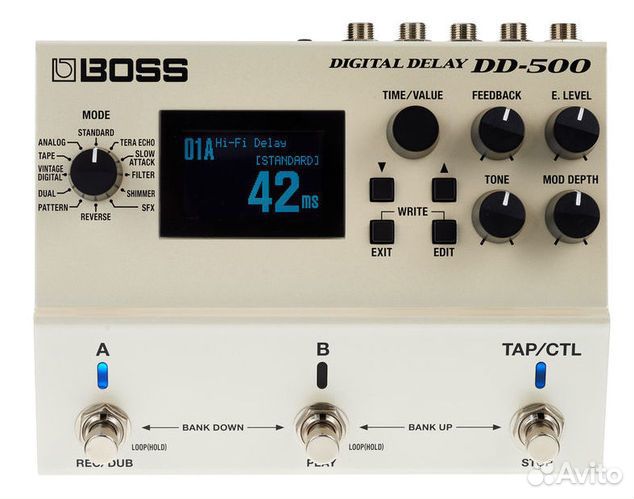 Boss DD-500 Digital Delay педаль эффектов новая