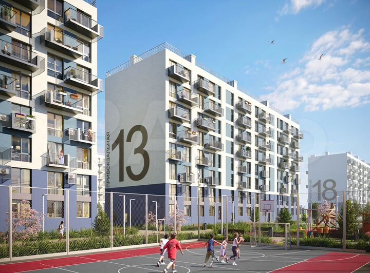 1-к. квартира, 29,6 м², 3/8 эт.