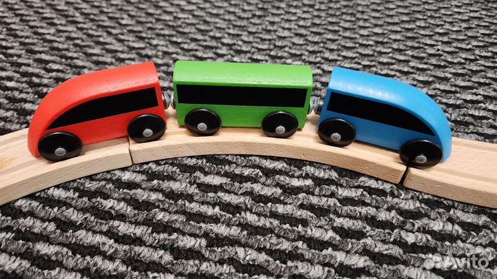 Деревянная железная дорога IKEA