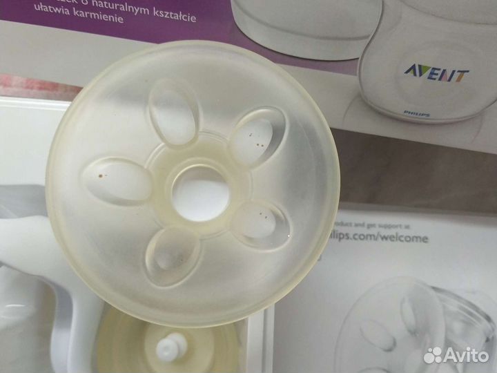 Молокоотсос avent ручной philips