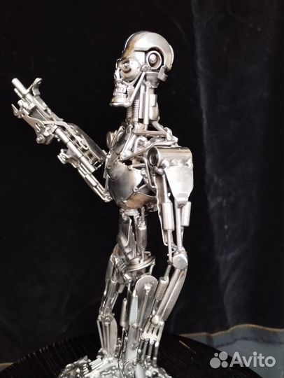 Терминатор Т-800, фигурка, скульптура, стимпанк