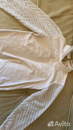 Школьные блузки для девочек размер 128,134,152