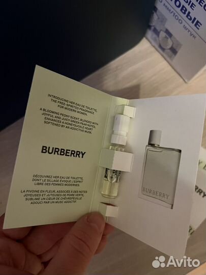 Burberry Her eau de toilette духи пробники 1.5 мл