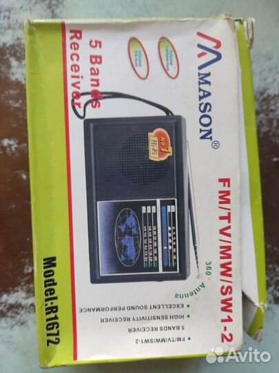 Радиоприемник mason Model:R1672