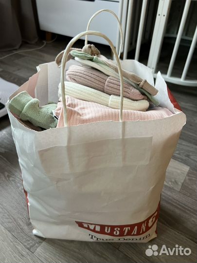 Детские вещи пакетом на девочку 56-62