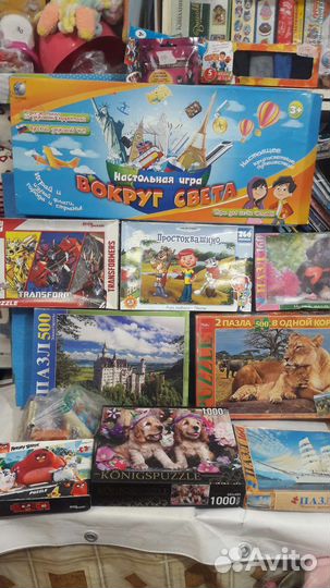 Пазлыигры большим пакетом