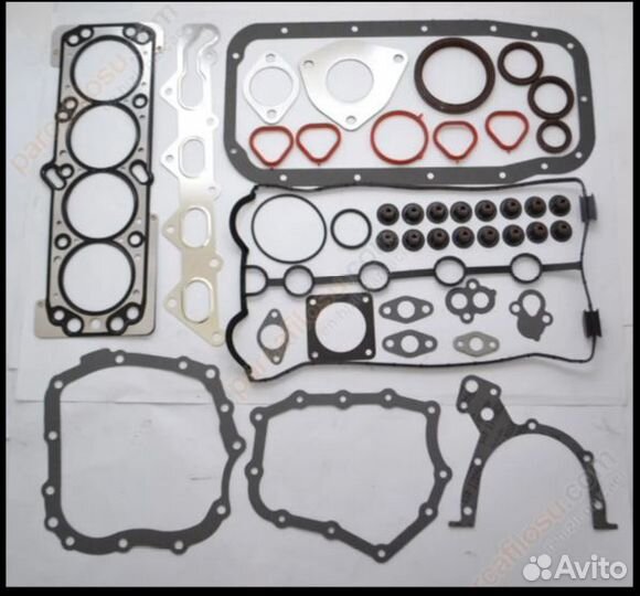 Прокладки двигателя набор Nexia 1.6 dohc, Lacetti