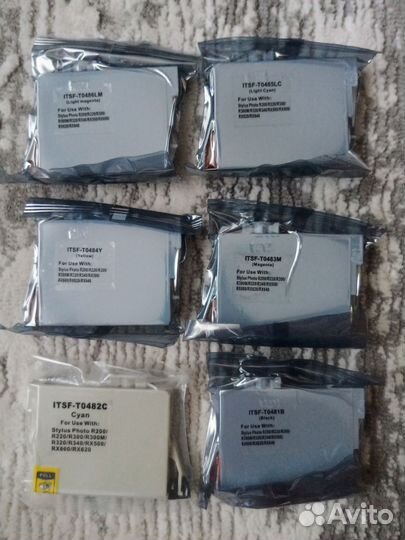 Продам картридж T0481B/T0482C/T0483M/T0484Y/T0485L