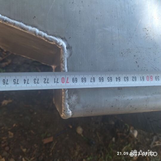 Топливный бак алюминиевый