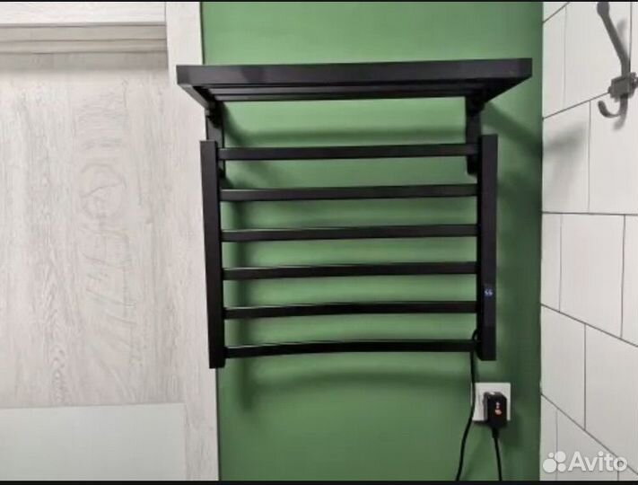 Полотенцесушитель электрический черный