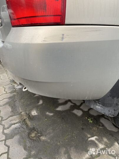 Задний бампер лада калина