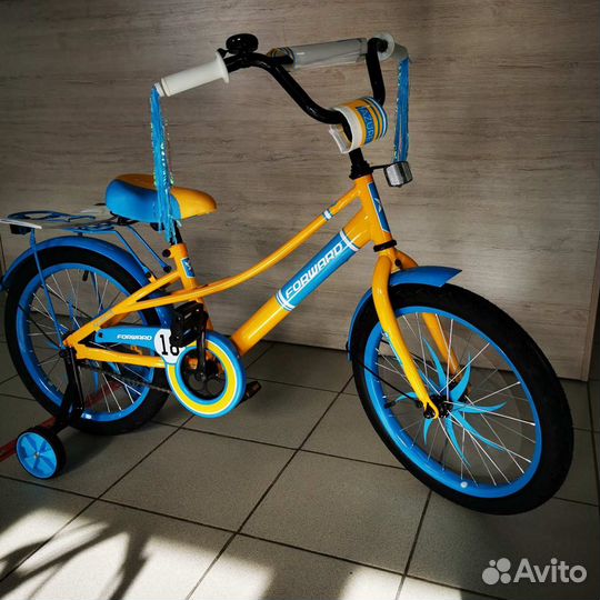 Велосипед Forward Azure 18 (2020-2021) желтый