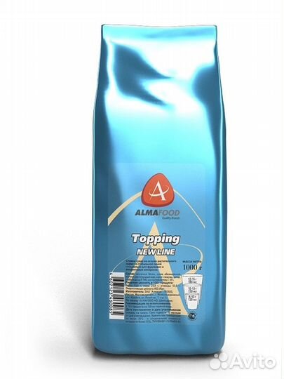 Молоко сухое AlmaFood Topping New Line