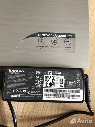 Ноутбук Lenovo ideapad 320