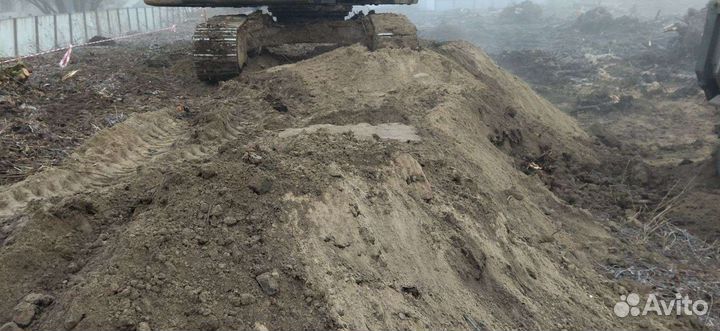 Грунт на подсыпку песчаный