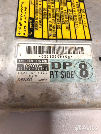 Блок управления SRS Air Bag Toyota Camry V30