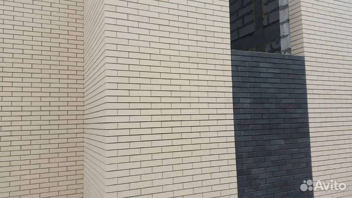 Облицовочный кирпич белый