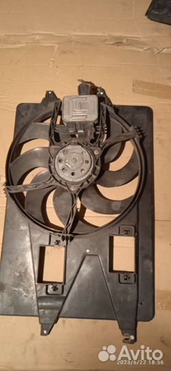 Вентилятор охлаждения Ford Mondeo 3 рест 2.0tdci