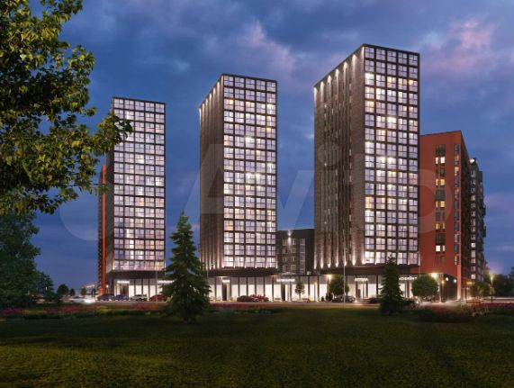 3-к. квартира, 76,5 м², 1/15 эт.