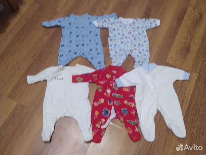 Вещи на мальчика от 0-9 мес пакетом