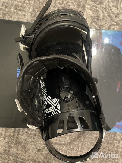 Сноуборд hammer 158-160 + крепления + ботинки