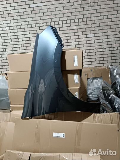 Крыло правое LADA granta fl цвет серый Борнео 633