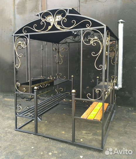 Мангал кованый для дачи