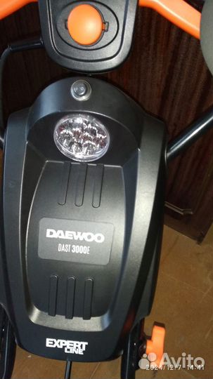 Снегоуборщик электрический daewoo dast 3000e