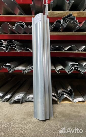 Порог передний Kia Carnival 1 (1998-2002) (1мм) (П