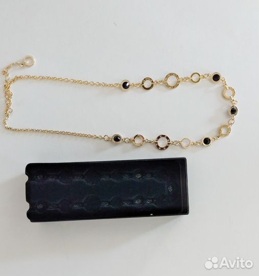 Колье с кристаллами Swarovski