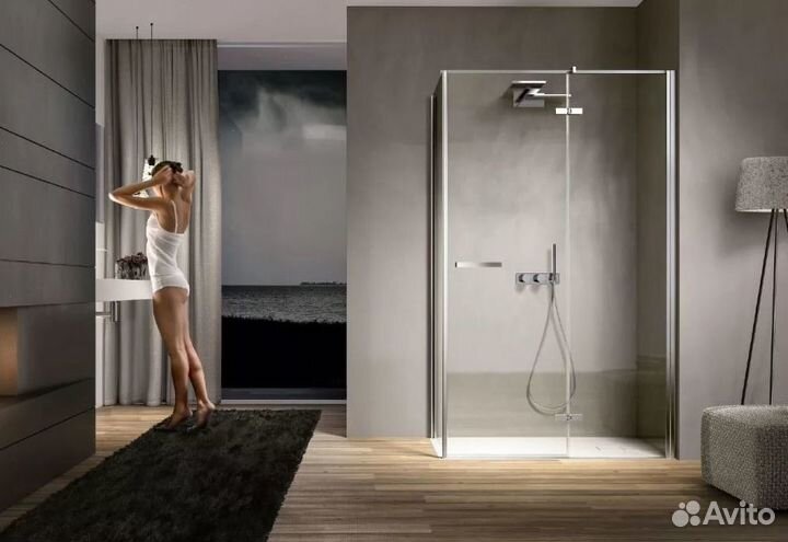 Стеклянная перегородка