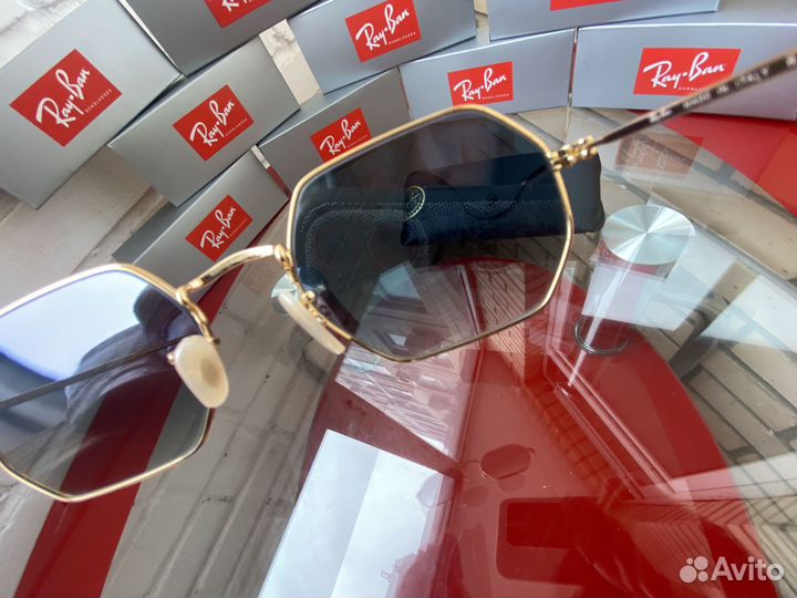 Солнцезащитные очки ray ban octagonal