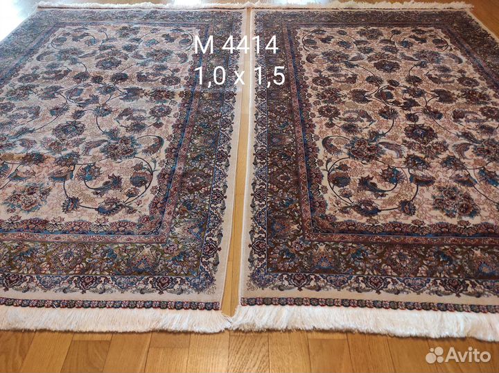 Ковры Шелковые прикроватные Иранские Qum