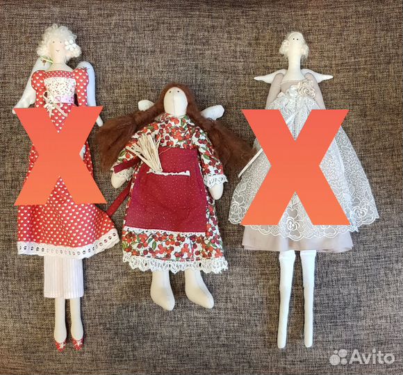 Интерьерная кукла тильда