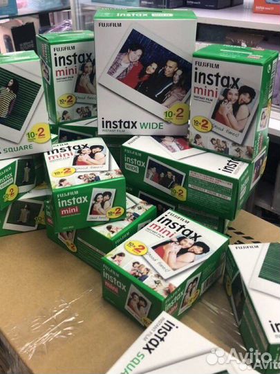 Пленка оптом для Instax Mini, Square и Wide