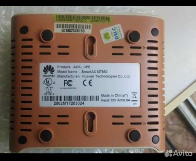 Adsl-модем Huawei SmartAX MT880