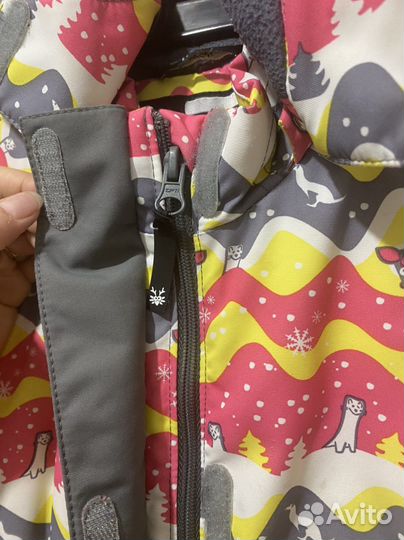 Зимний комбинезон для девочки 104