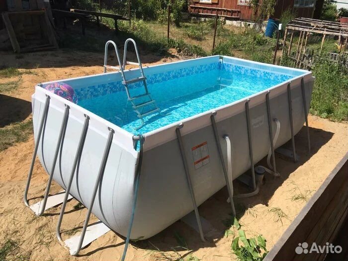 Каркасный бассейн Bestway 412x201x122