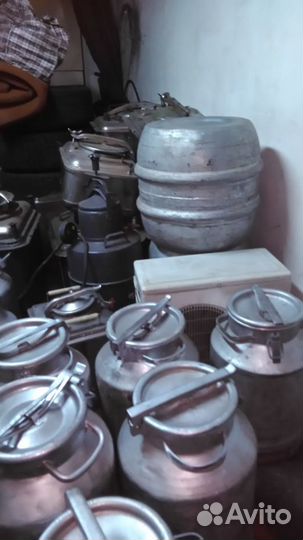 Фляги алюминиевые молочные хорошие