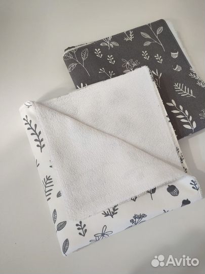 Комплект непромокаемых, многоразовых пелёнок 2шт