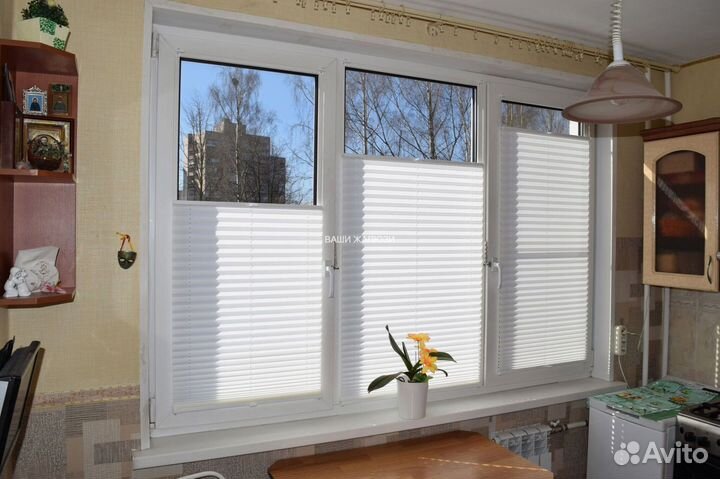 Шторы плиссе жалюзи