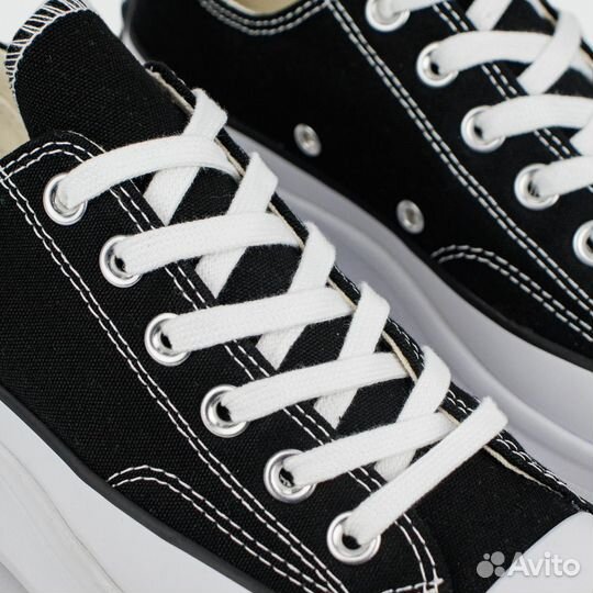 Converse Run Star Low Black White Wmns