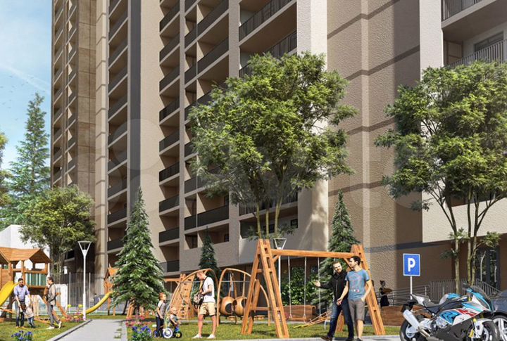 2-к. квартира, 55,7 м² (Грузия)