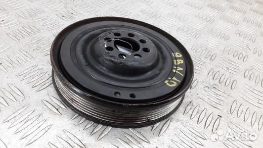 Шкив коленвала демпферный бензиновый audi A8 D3 (9BN10CK01)