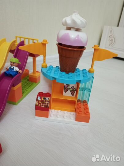 Lego duplo парк аттракционов