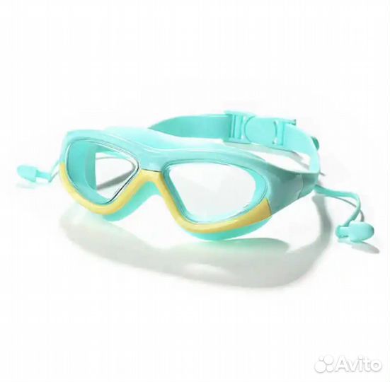 Очки для плавания детские/футляр/шапочка