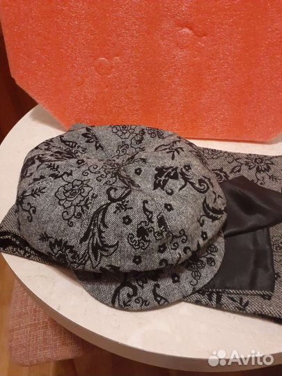 Набор женский, кепи и шарф