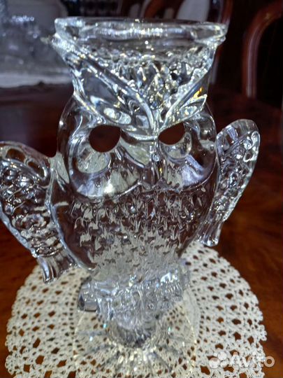 Подсвечники хрусталь гхз Гусь Хрустальный