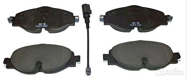 Колодки передние VW golf VII volkswagen tiguan 18г