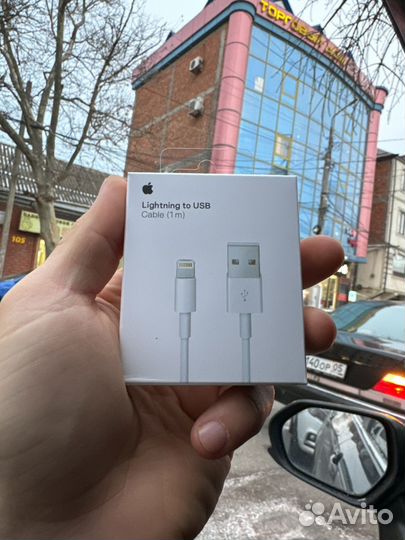 Lightning to usb кабель новый apple 1м оригинал